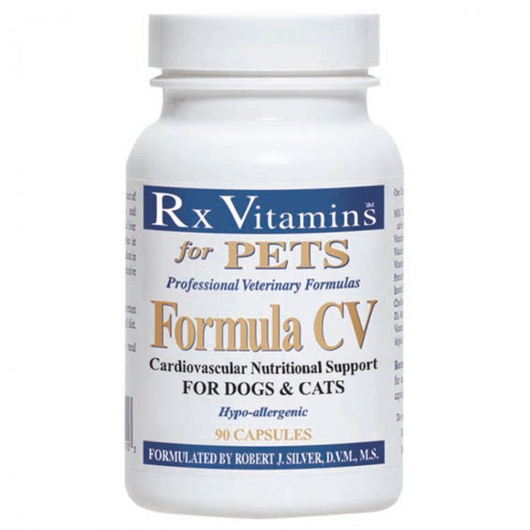 RX CV (Cardio Vascular) Formula pentru câini și pisici 90 capsule thepetclub